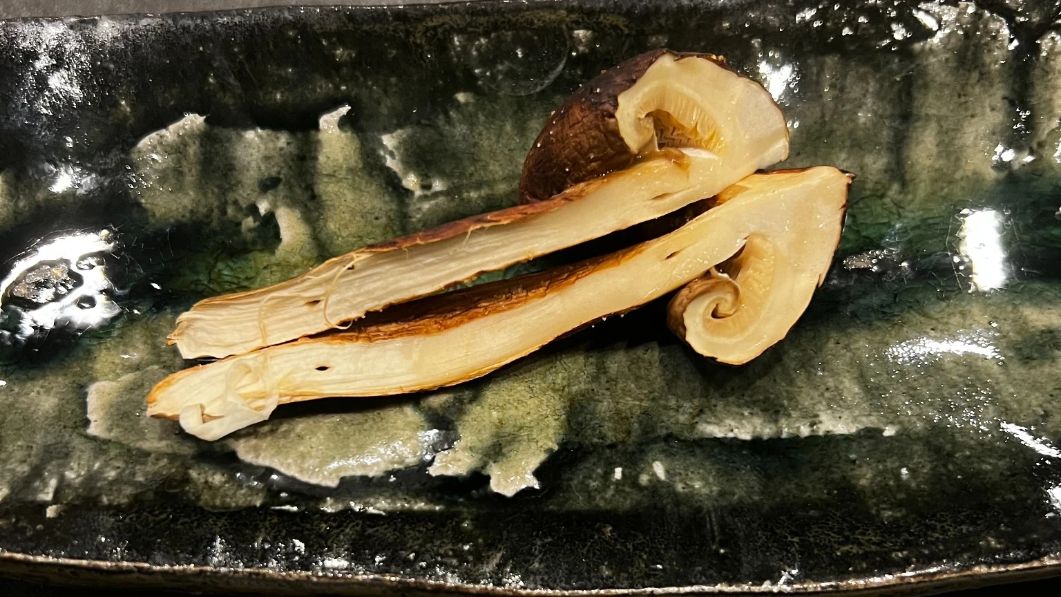 長野県産松茸の塩焼き
