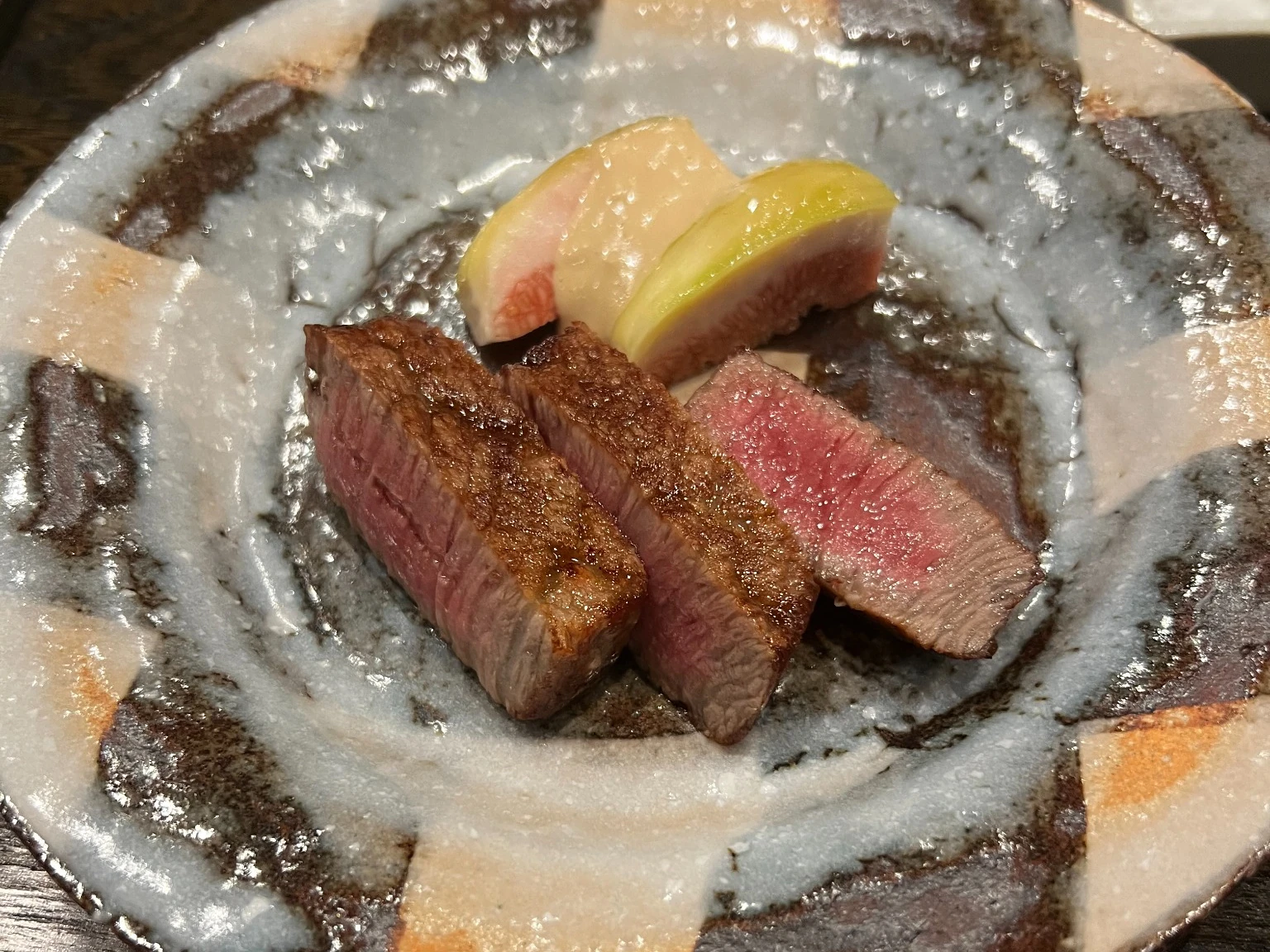 炭火焼きのシャトーブリアン